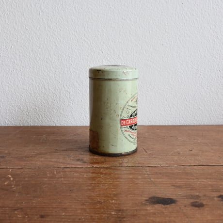 France Antique Pharmacy Tube Tin Box  / フランス アンティーク ティン缶 ブリキボックス