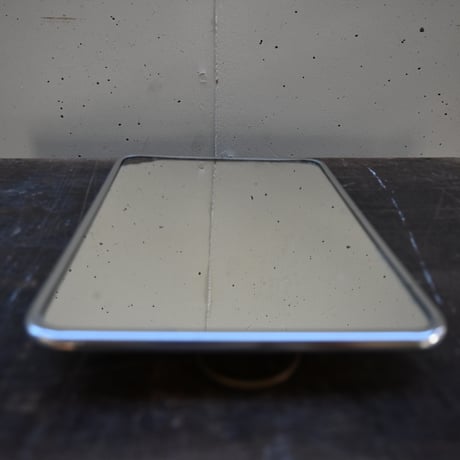 France Metal frame Stand＆Wall Mirror / フランス 古いメタルフレームのスタンドミラー＆壁掛けミラー  B