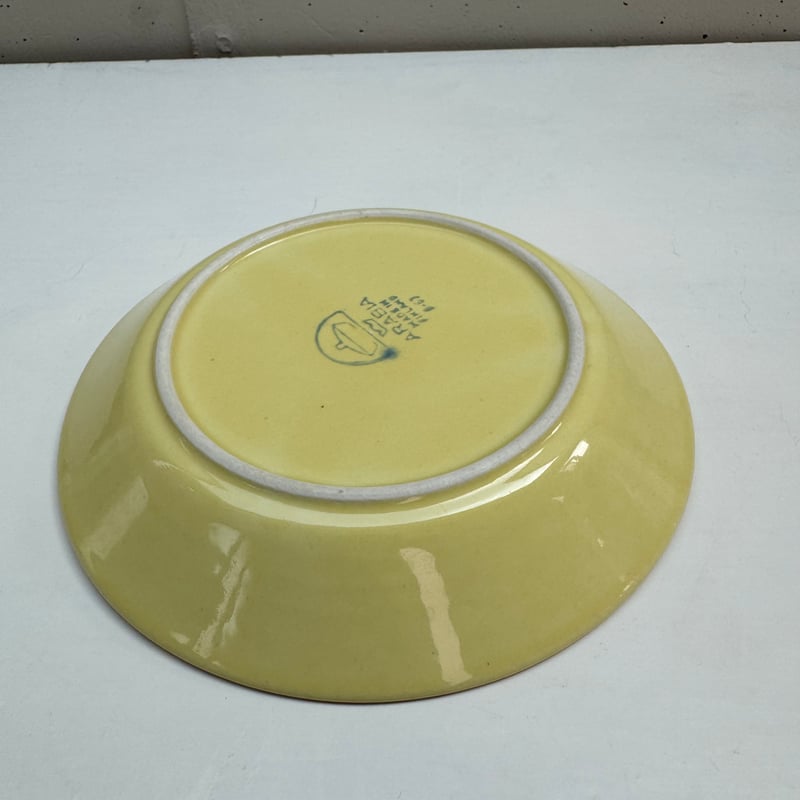 ARABIA KILTA Plate Kaj Franck (Yellow) / アラビア キ