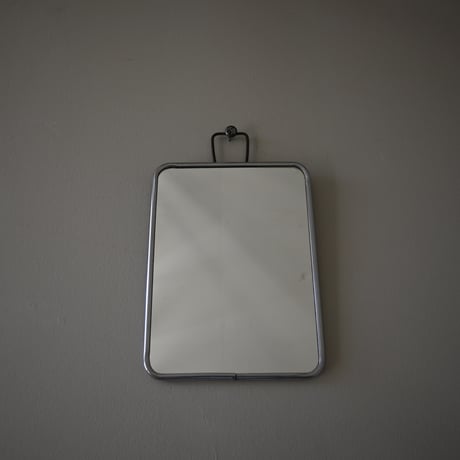 France Metal frame Wall Mirror / フランス 古いメタルフレーム 壁掛けミラー