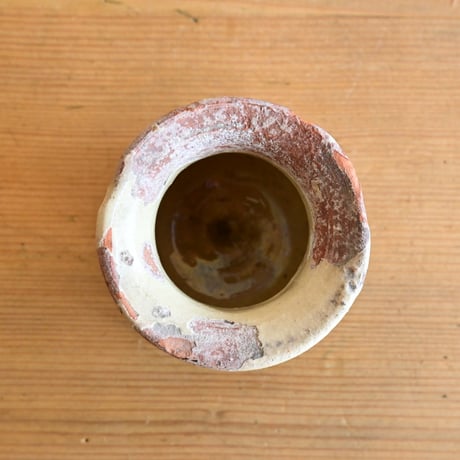 France Antique Small water jar  / フランス アンティーク 南仏の小さなポット(水甕) A