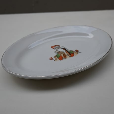 OLD ARABIA Walt Disney Children Plate / オールドアラビア 七人の小人 オーバルプレート