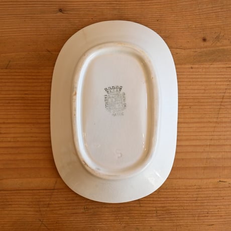 France Antique Onnaing Soup Dish / フランス アンティーク オナン窯 石鹸皿