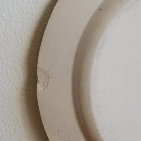 France Antique Montereau Plate/ フランス アンティーク モントロー グリザイユ キリストのプレート A