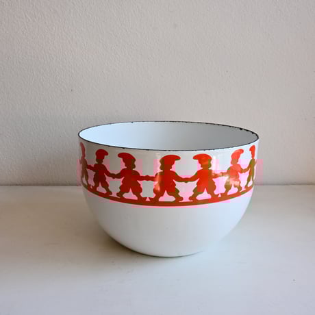 ARABIA FINEL Enamel BOWL by Kaj Franck / フィネル カ