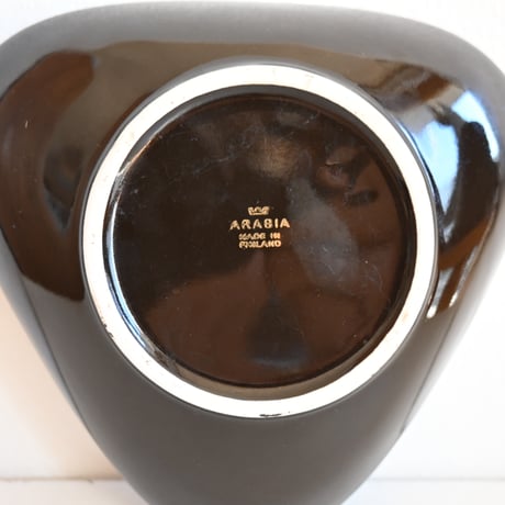 Finland Arabia Triangle Plate / フィンランド 三角のプレート ブラック