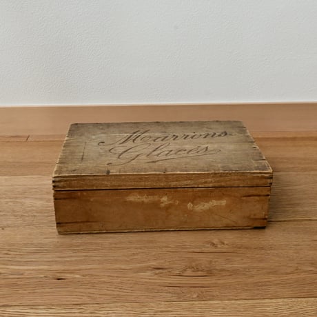 France Old Woodbox / フランス 古い収納木箱
