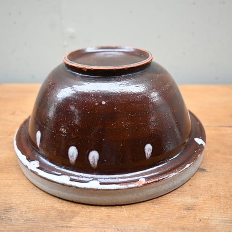 France Antique Cul Noir Bowl / フランス アンティーク キュノワール ボウル