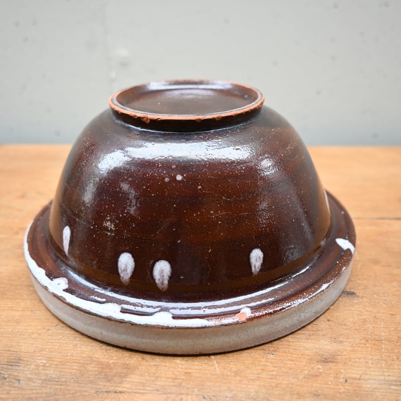フランス　アンティーク　キュノワール　ボウル France Antique Cul Noir Bowl / フランス アンティーク キュノワ