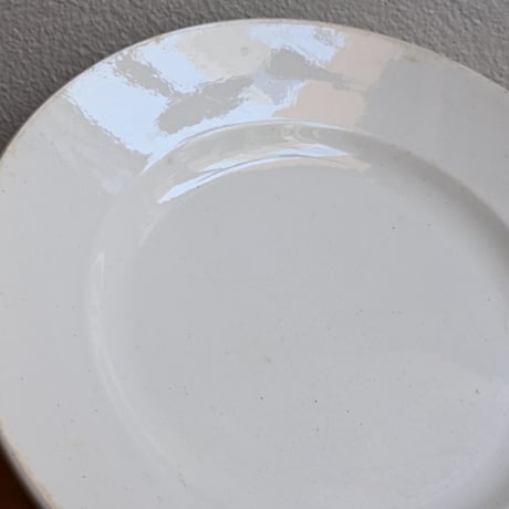 France Antique Creil et Montereau Plate  / フランス アンティーク クレイユモントローの平皿