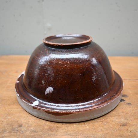 France Antique Cul Noir Bowl / フランス アンティーク キュノワール ボウル
