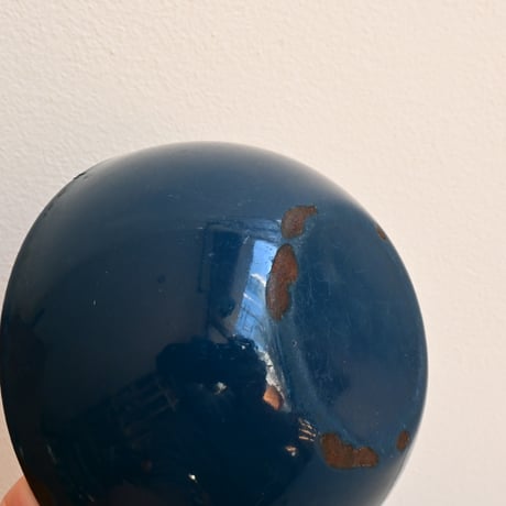 ARABIA FINEL Enamel BOWL   / アラビア・フィネル  琺瑯ボウル（ヴィンテージブルー）φ:14.2cm