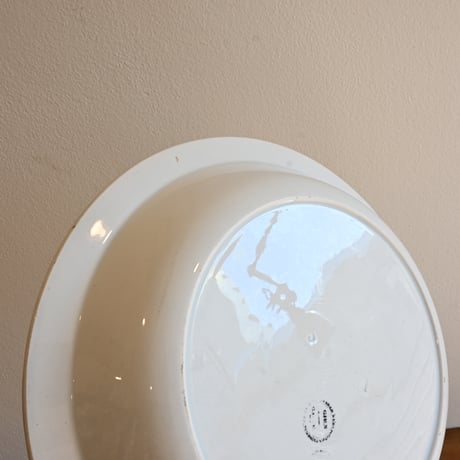 France Antique GIEN / フランス ジアン窯 深皿 φ:28cm