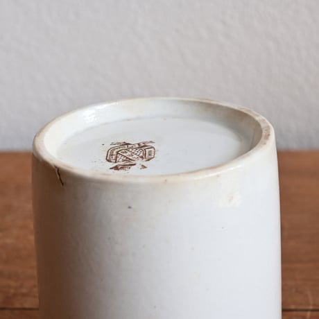 France Antique SARREGUEMINES Pot / フランス  サルグミンヌ窯 コンフィチュールポット