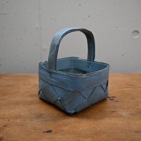 Sweden light blue Spånkorg / スウェーデン ライトブルー スポーンコリ