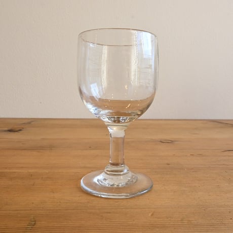 FRANCE Antique Wine Glass  / フランス アンティーク ビストロワイングラス  A