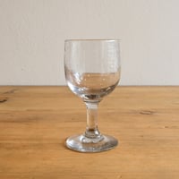 FRANCE Antique Wine Glass  / フランス アンティーク ビストロワイングラス  H