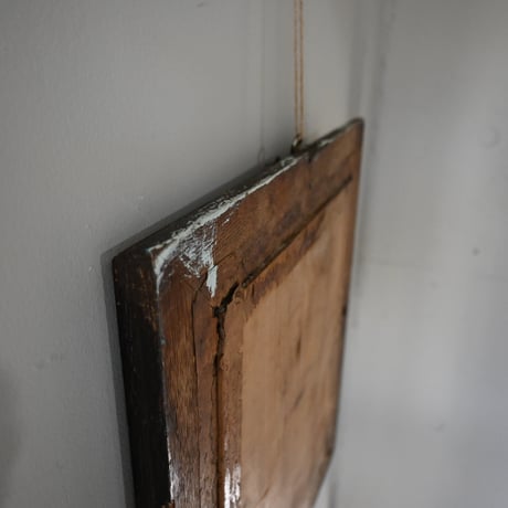 France Antiques Darkbrown frame Mirror / フランス アンティーク ダークブラウンの鏡