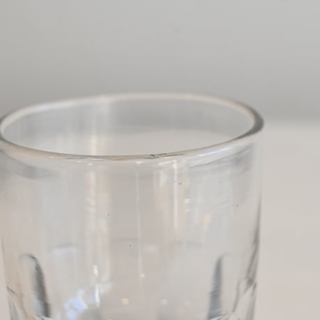 France Antique Cutting Glass / フランス アンティーク カッティングロックグラス