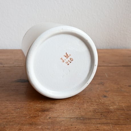 France Antique J.M. Pot / フランス  J.M. コンフィチュールポット