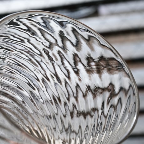 France Antique Twisted Glass / フランス アンティーク モールツイストグラス