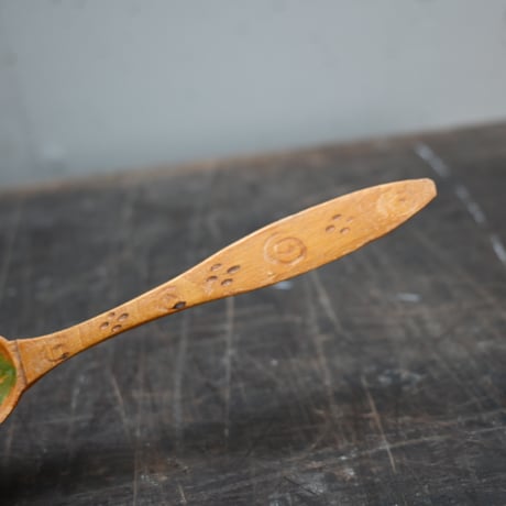 Sweden Wood Spoon / スウェーデンの木製スプーン 木匙 D