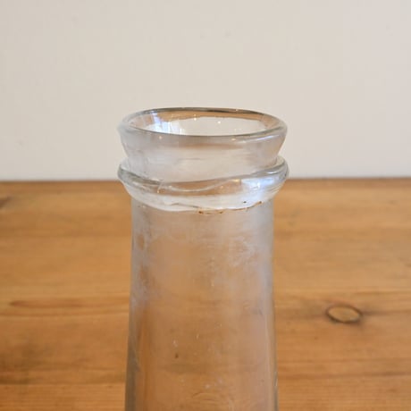 France Antique TRUFFLE Glass Bottle / フランス アンティーク トリュフの保存瓶