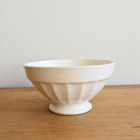 France Antique Cafe Bowl "Digoin&Sarreguemines" / フランス  面取りカフェオレボウル ”ディゴワン＆サルグミンヌ”  φ:13.6cm