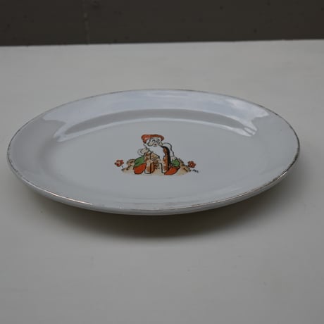 OLD ARABIA Walt Disney Children Plate / オールドアラビア 七人の小人 オーバルプレート