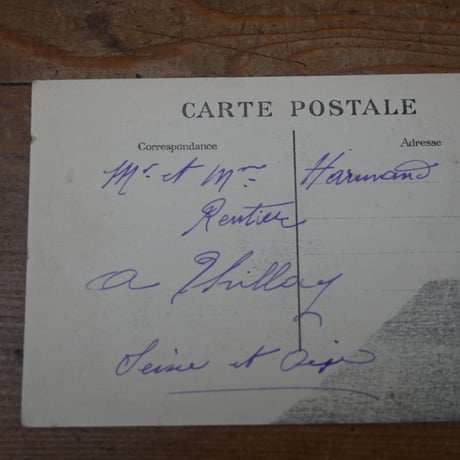 France Antiques Postcard   / フランス 古い飛行機のポストカード B