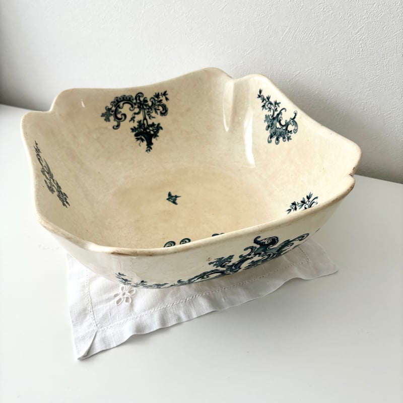 ヨーロッパアンティーク　ソーシエール　Boch Régent ブロカント ヨーロッパアンティーク ソーシエール Boch Régent ブロカント