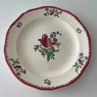 ジアン Gien Lorraine チューリップの深皿 | Gui antique