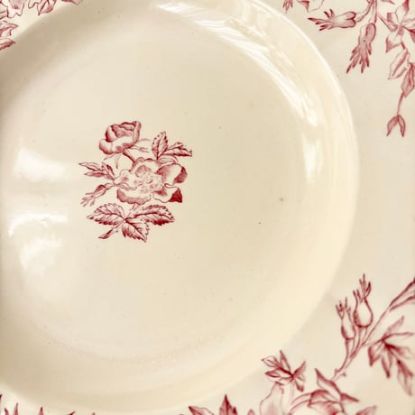 ロンシャン Longchamp soup plate Eglantines スーププレート深皿 F