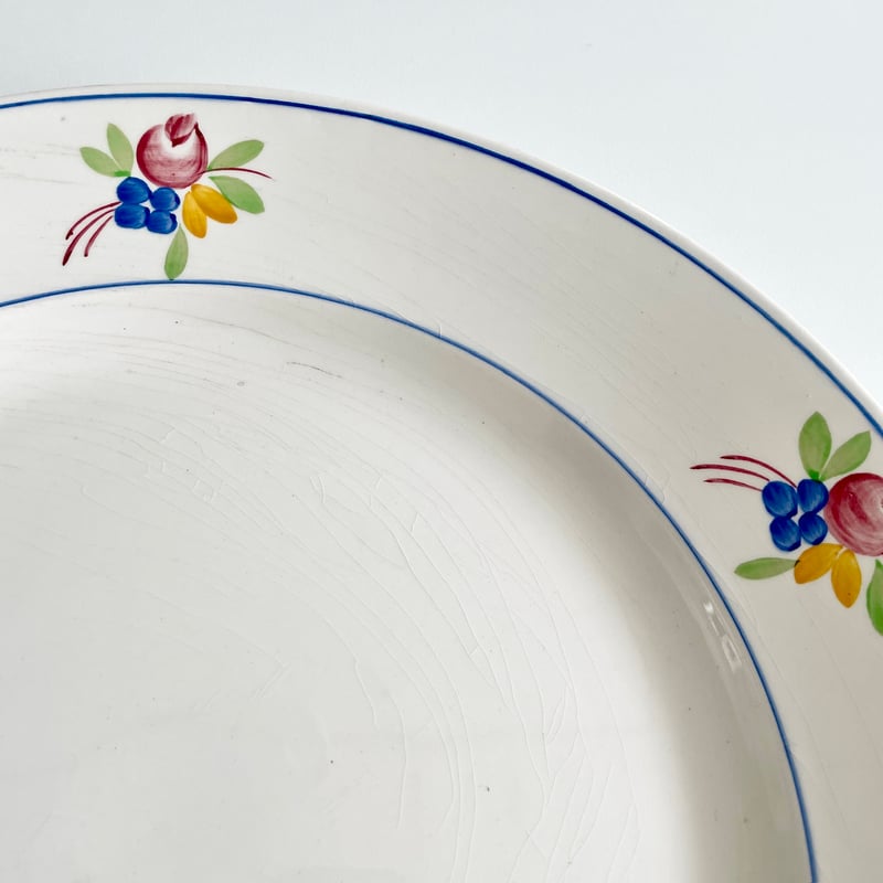ジアン Gien NICE 花の大皿 | Gui antique