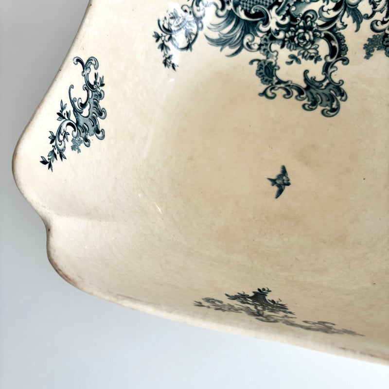 ヨーロッパアンティーク　ソーシエール　Boch Régent ブロカント ヨーロッパアンティーク ソーシエール Boch Régent ブロカント