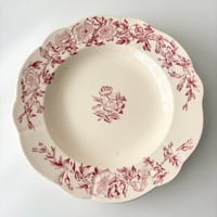 ロンシャン Longchamp soup plate Eglantines スーププレート深皿 A カケあり