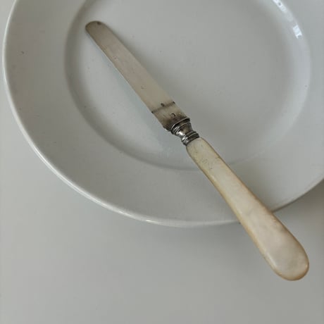 couteau à fromage huître perlée blanche C