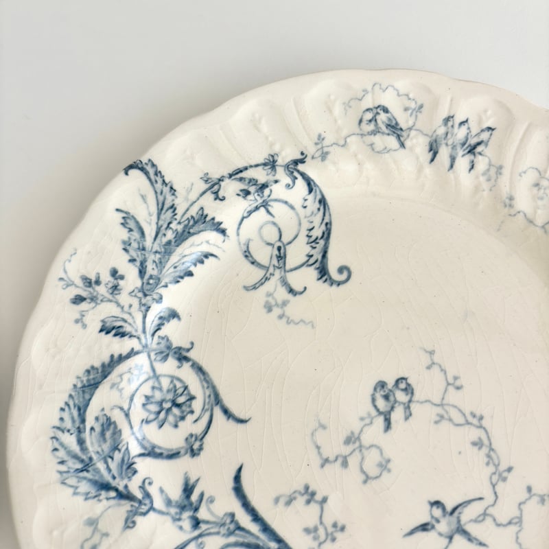 ジアン Gien RINCEAUX dessert plate E | Gui antique ジアン Gien RINCEAUX dessert plate E | Gui antique