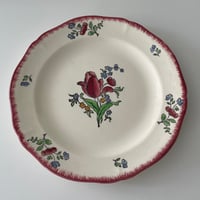 Gien ジアン Volupt ヴォリュプテ　深皿　廃盤品 ジアン Gien Lorraine チューリップの深皿 | Gui antique