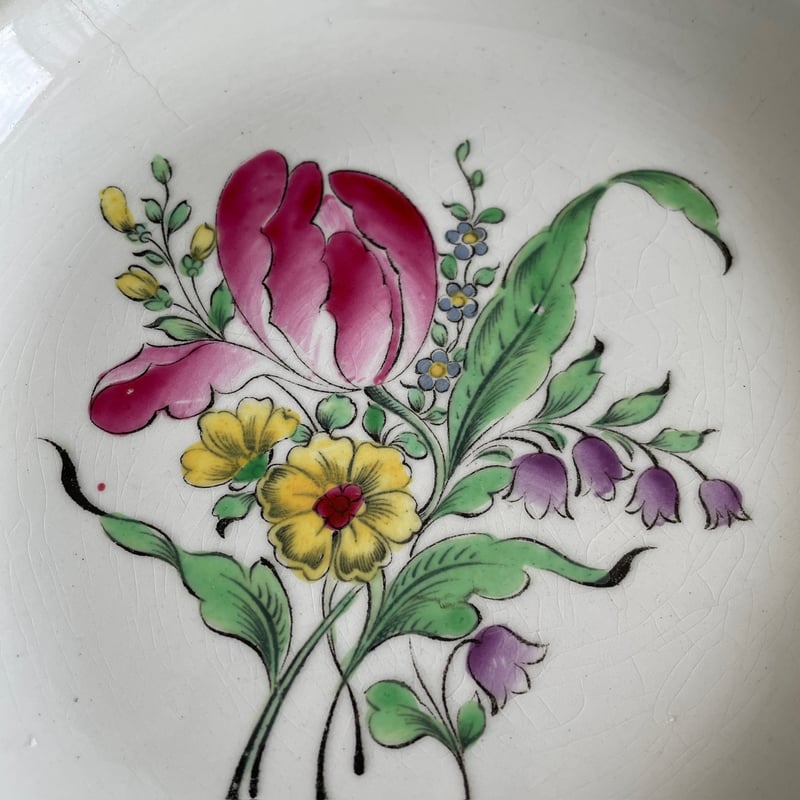 リュネヴィル Luneville レヴェルヴェール チューリップの深皿 | Gui