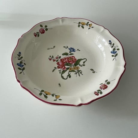 美品バスク柄コンポート皿サンタマン Saint Amand 【公式通販】