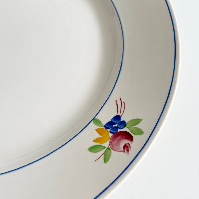 ジアン Gien NICE 花の大皿 | Gui antique
