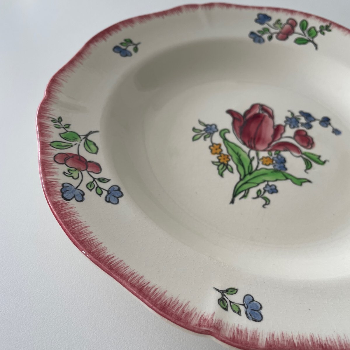 gien france ALLURE チューリップ4枚 gien france ALLURE チューリップ4枚 gien france ALLURE チューリップ