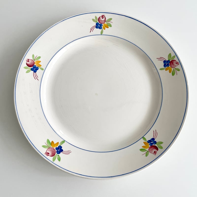 ジアン Gien NICE 花の大皿 | Gui antique