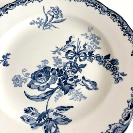 サルグミンヌ U&C Sarreguemines FONTANGES dinner plate D