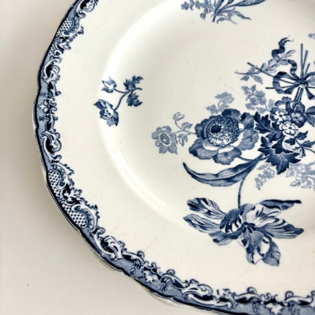 サルグミンヌ U&C Sarreguemines FONTANGES dinner plate D