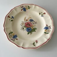 サルグミンヌ Sarreguemines AGRESTE dinner plate D 野花のプレート