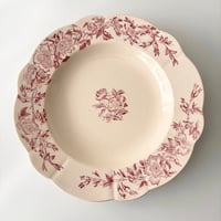 ロンシャン Longchamp soup plate Eglantines スーププレート深皿 D