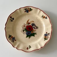 サルグミンヌ Sarreguemines AGRESTE dessert plate C 野花のプレート