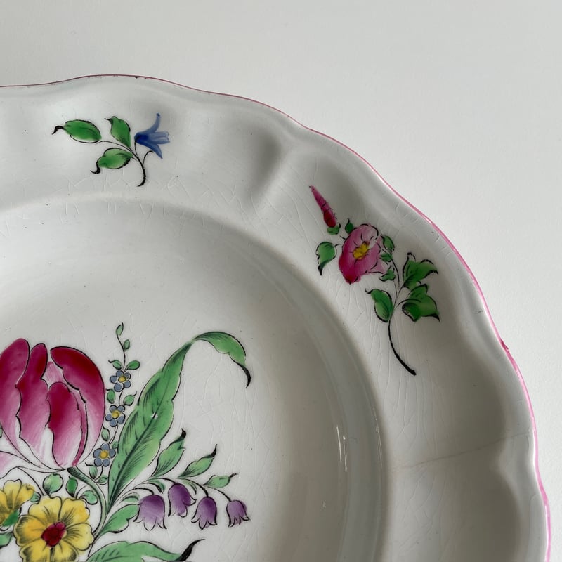 リュネヴィル Luneville レヴェルヴェール チューリップの深皿 | Gui